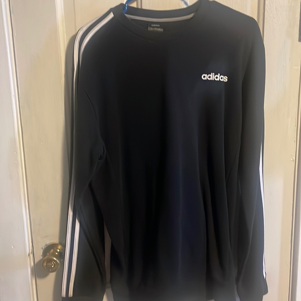 Black adidas sweater